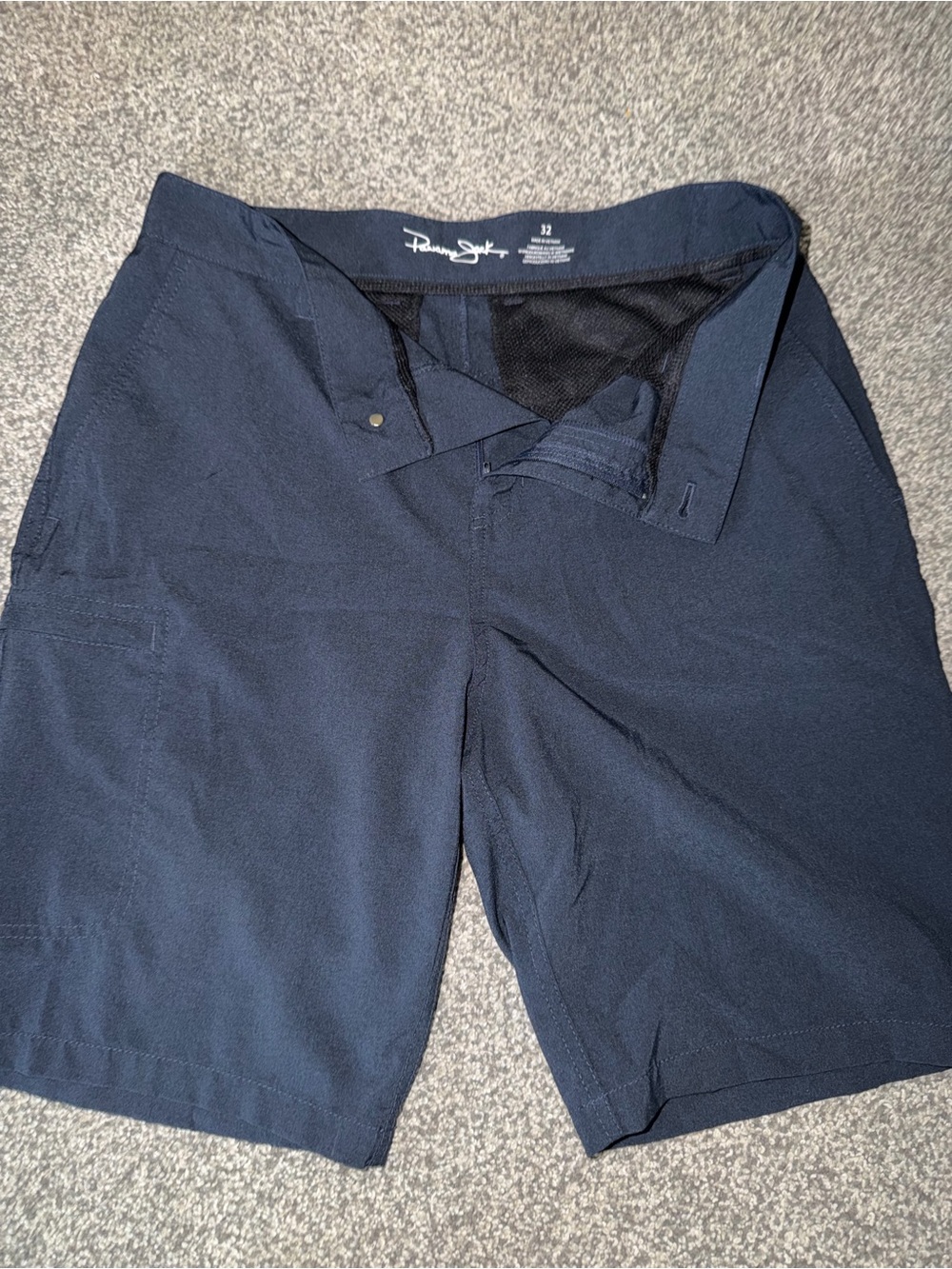 Men's Navy Performance Shorts by Panama Jack